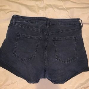 Stretchy Jean Hight waisted shorts